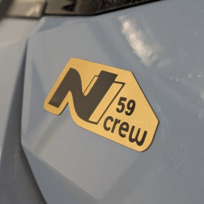 Custom N Crew Badge