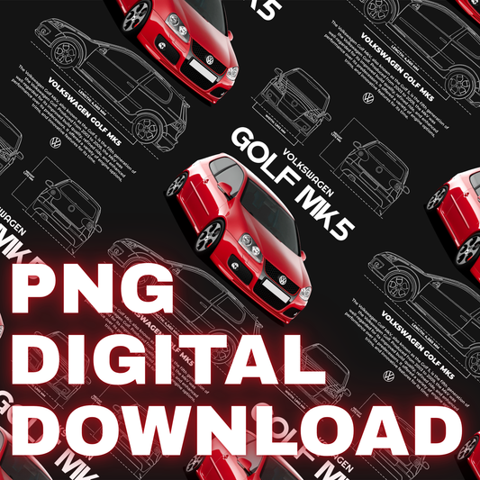 VW Golf GTI MK5 | PNG DESIGN