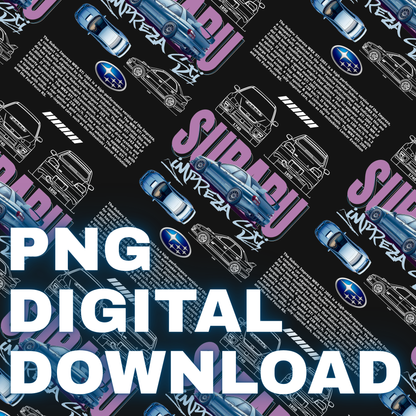 Subaru Impreza WRX STi | PNG DESIGN