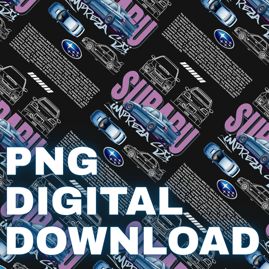 Subaru Impreza WRX STi | PNG DESIGN