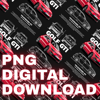 VW Golf GTI MK8 | PNG DESIGN