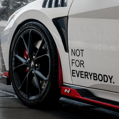 NOT FOR EVERYBODY.  [DECAL]