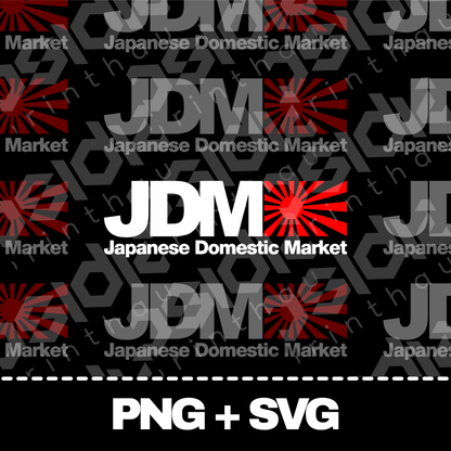 JDM (Japanese Domestic Market) | PNG + SVG DESIGN